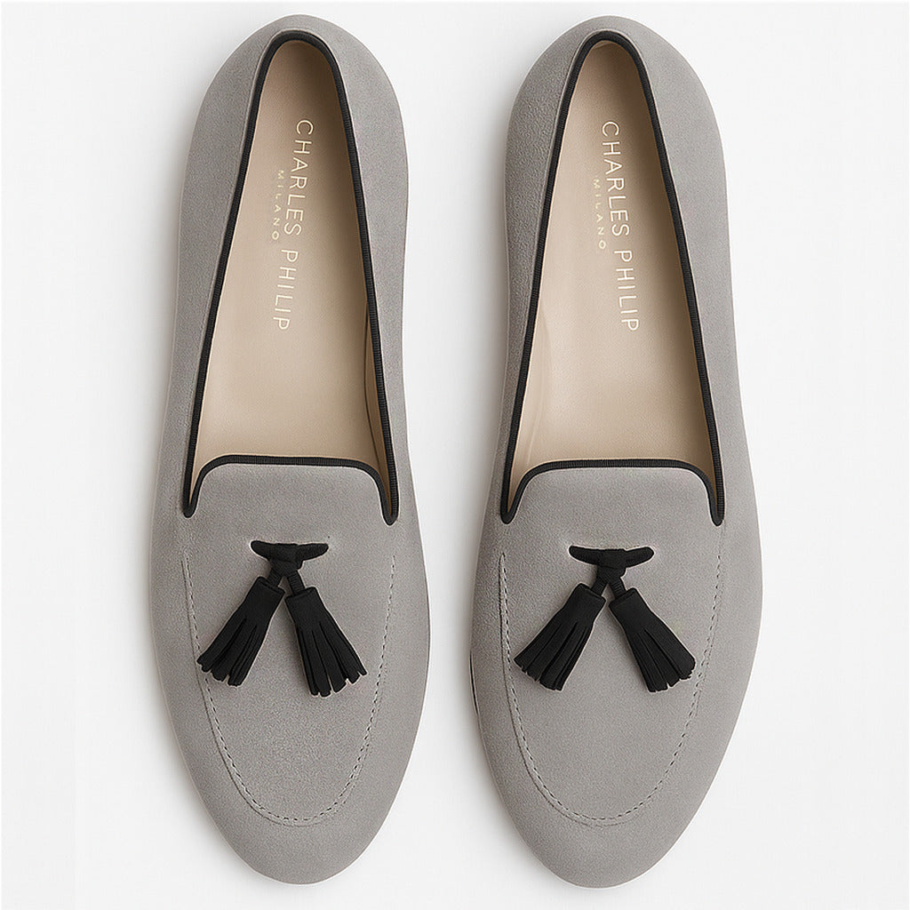 charles philip - ronald2-suede-gray