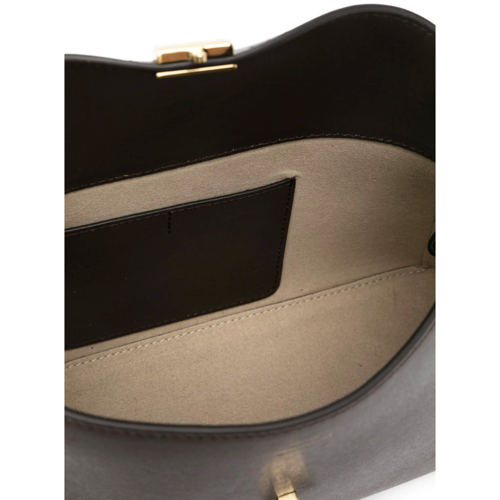 toteme - tlock-clutchsaff-marrone