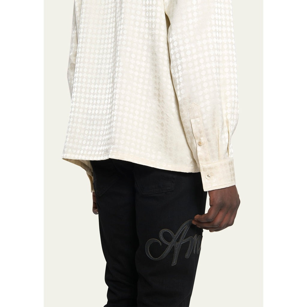 amiri - shirt-lungo-white