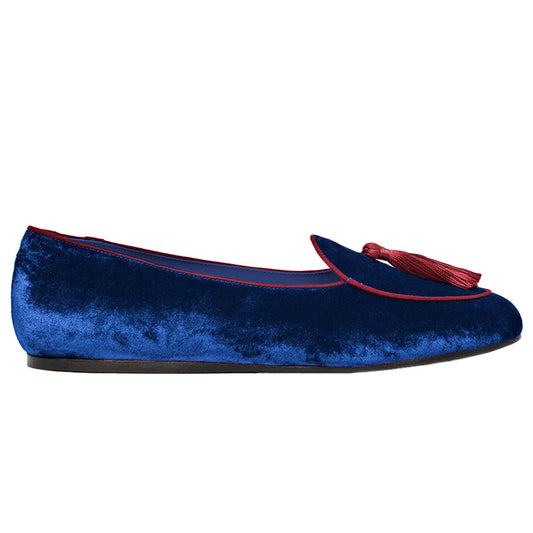 charles philip - olimpia-velvet-darkblu